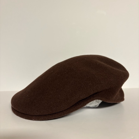 Brown wool Kangol hat - Picture 3 of 8
